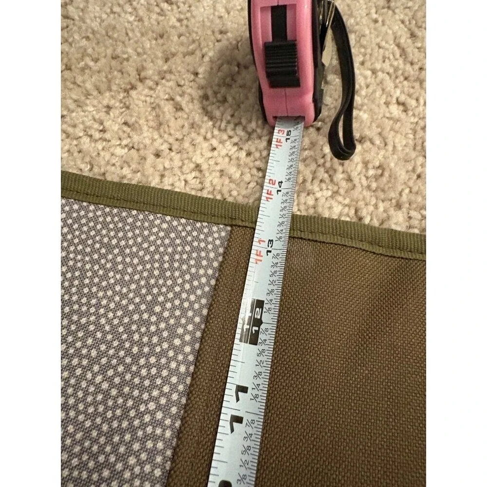 Thirty One 31Family Plan‎ Hanging Organizer With 5 Pockets Gray Pin Dot Design